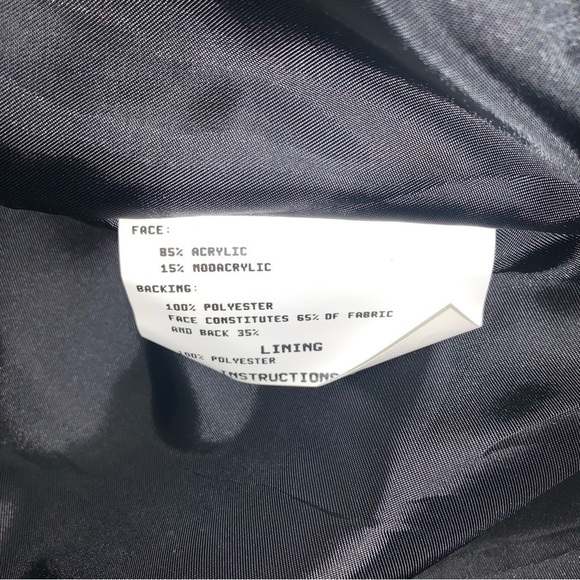 Denali‎ Vintage Long Fleece Coat Log Cabin  Moose Green Button-down Size Large - Picture 7 of 7